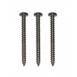 Bobrick 252-30 Mounting Kit 3 Round-Head Sheet-Metal Screws, 1 Required for Each Flange