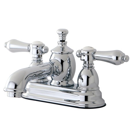 Kingston Brass KS700 4 Centerset Lavatory Faucet w/ Heritage Spout