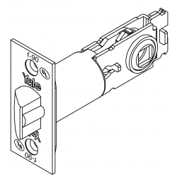 ACCENTRA (formerly Yale) Heritage Collection Grade 3 Adjustable Exterior Deadlocking Latch