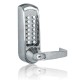 Codelocks CL600 CL615BB IC BK MG-238-238 Series Push Button Mechanical Heavy Duty Door Lock Lever, For Door Thickness-1-3/8" - 2-3/8"