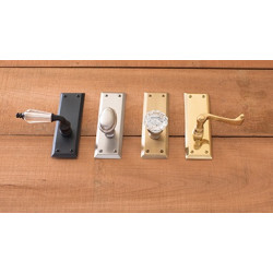 Brass Accents D07-K539 Quaker Collection Door Set, Small