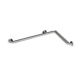 Whitehall 1109-3 Two-Wall Grab Bar with Closure Plate