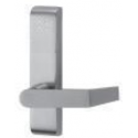 Von Dupin 373L-BE-US26DAM-12 Control Trim Lever, Blank Escutcheon Compatible with 88 Series Exit Devices