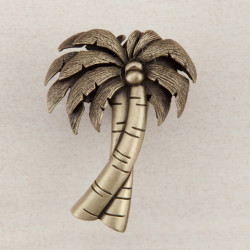 Acorn DQ1 Palm Tree Cabinet Knob, 1-7/8" x 1-1/2"