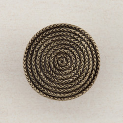 Acorn DQH Rope Circle Cabinet Knob, 1-1/2" x 1-1/2"