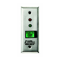 Alarm Controls TS Request to exit station with LED status indicator