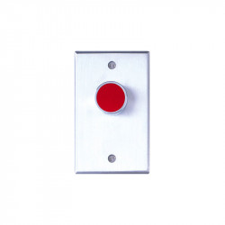 Camden CM-7000 Series Medium Duty Push / Exit Switch w/ (Recessed Button) Single Gang Faceplate
