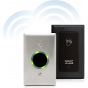 Camden CM-325/43SWRX90 Battery Powered Wireless Active Infrared Hands-Free Switch w/ Stainless Steel Faceplate