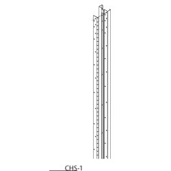 Markar CHS-1 Continuous Hinge Shim,16 Guage (Slip-In Installation)