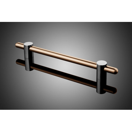 Door pull handle - TWIG - Philip Watts Design - brass / aluminum / bronze
