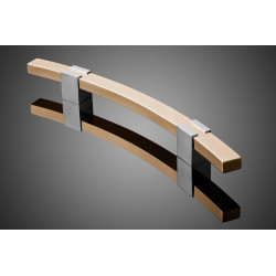 Forms+Surfaces Quadrant Series 1500 Configurable Door Pull with Arc Grip