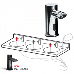 ASI 0390-(N) 0390Ez Fill Top-Fill, Touch-Free Multi-Feed Liquid Soap Dispenser Heads