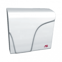 ASI 0165 Profile Compact Dryer – Surface Mounted – White