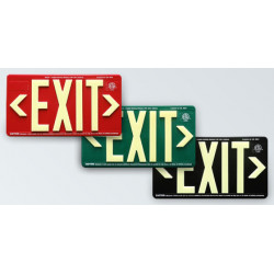 American Permalight 600100 EXIT Sign, Outdoor-use, 100-foot Viewing Distance