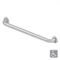 Deltana GB Grab Bar, Stainless Steel, Concealed Screw,Finish-Brushed Stainless
