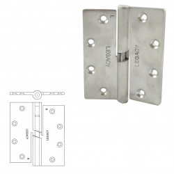 Legacy Manufacturing 1359SS Cam Lift Mortised Hinge, Finish-Stainless Steel