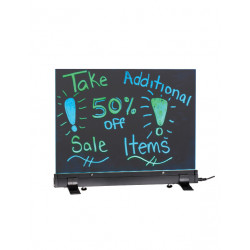 Alpine 496 LED Flashing Eraseable Message Board with Acrylic Writing Panel and Stand