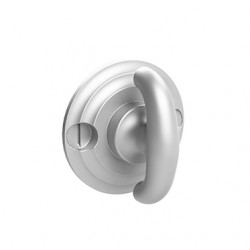 Merit 42051 Warrington Collection Crescent Thumbturn w/ 3/16" Spindle On 1.25" Diameter Backplate