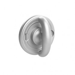 Merit 42651 Warrington Collection Crescent Thumbturn w/ 3/16" Spindle On 1.25" Diameter Backplate