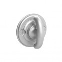 44051-10BW Warrington Collection Crescent Thumbturn w/ 3/16" Spindle On 1.25" Diameter Backplate