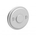  44760-PBZ Huntingdon Collection Emergency Key Escutcheon - 1.5" Diameter w/ 62010 Plug