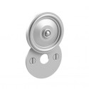 Merit 45565 Huntingdon Collection Emergency Key Escutcheon w/ Swivel Cover - 1.5" Diameter