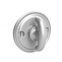  47550-PLAB Gwynedd Collection Crescent Thumbturn w/ 3/16" Spindle On 1.5" Diameter Backplate