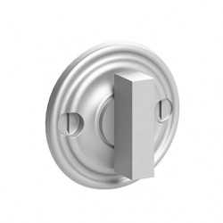 Merit 46056REC Merion Collection Rectangular Thumbturn w/ 3/16" Spindle On 1.5" Diameter Backplate