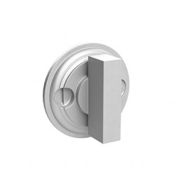 Merit 48757REC Merion Collection Rectangular Thumbturn w/ 3/16" Spindle On 1.25" Diameter Backplate