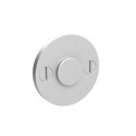  49861-BURNL Ardmore Collection Emergency Key Escutcheon - 1.25" Diameter w/ 62010 Plug