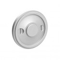  50360-BLKN Ardmore Collection Emergency Key Escutcheon - 1.5" Diameter w/ 62010 Plug