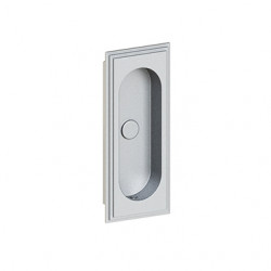Merit 1780EKE Decorative Emergency Key Flush Pull - 4-1/2" x 1-7/8" - 62010 Plug - 1.75" Min. Door