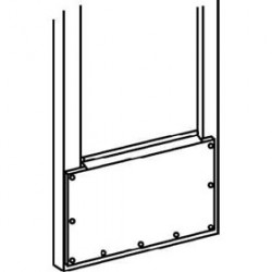 Trimco KH050 Kick Plate, .050" Material, To Cover Glass on Narrow Stile Aluminum Doors