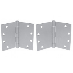 PBB WTBB81 5-Knuckle Standard Weight Wide Throw Full Mortise Template Ball Bearing Steel Hinge