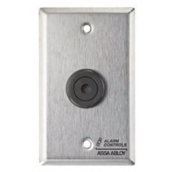 Alarm Controls TS-34 Mounted Wall Buzzer, Stainless Steel Wall Plate