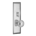 Marks 9-NY10FS/3 Grade 2 Mortise Lockset w/ Knob & New Yorker Plate Design