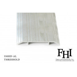 FHI 550HD-AL Heavy Duty Aluminum Threshold W/ Mill Finish