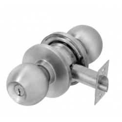 PDQ SV137 Series Grade 2 Standard Duty CQ Ball Knob Cylindrical Lock, Double Cylinder (Store Door)