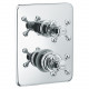 Rain Therapy OM-30A17 In Wall Thermostatic 3/4" Valve With 3 Way Diverter + Share Port