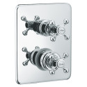  OM-30A172 In Wall Thermostatic 3/4" Valve With 3 Way Diverter + Share Port