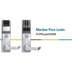 Alarm Lock PDL3500 Trilogy Electronic Proximity Mortise Lock, Satin Chrome