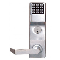 Alarm Lock DL2700 Trilogy T2 Mortise Keyless Access Lock, Weather Proof, Satin Chrome