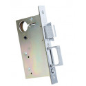  2002CPDL-3212US10B138 Pocket Door Lock Only w/ Integrated Edge Pull, No Trim