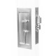 Accurate Lock & Hardware SL9100PDL Self-Latching Pocket Door Hardware Set