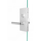 Accurate Lock & Hardware G87/GO87 Series Glass Patch Hardware Set, 2" Backset, Door Thickness - 1/2"