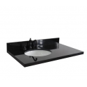 Bellaterra 430001-37LWEOCR 37" Countertop And Single Oval Left Sink