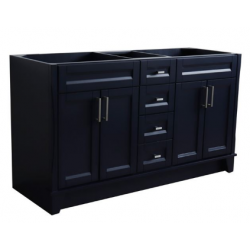 Bellaterra 400700-60D 60" Double Vanity Cabinet Only
