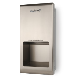 Palmer Fixture HD0955-09 BluStrom 2 Recessed High Speed Hand Dryers  Brushed Stainless