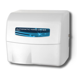 Palmer Fixture HD0907-17 Touchless Painted Cast Aluminum White Hand Dryer
