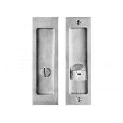 Linnea PL160S-DP-PR Square Pocket Door Privacy Latch